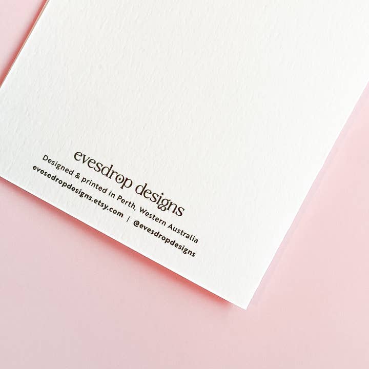 Evesdrop Designs - Wholesale Love card - Two Peas in a Pod Greeting Card3