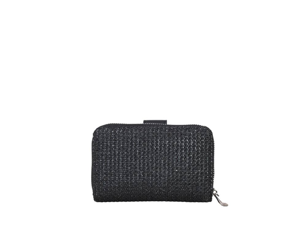 MIA LAROUGE – Engroshandel Tegnebog - Dame – Pung til kvinder med klap i raffia-materiale4