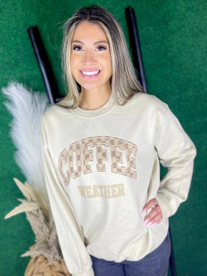 Coffee Weather (Gildan Sweatshirt) for wholesale by 1/2 Penny Wholesale