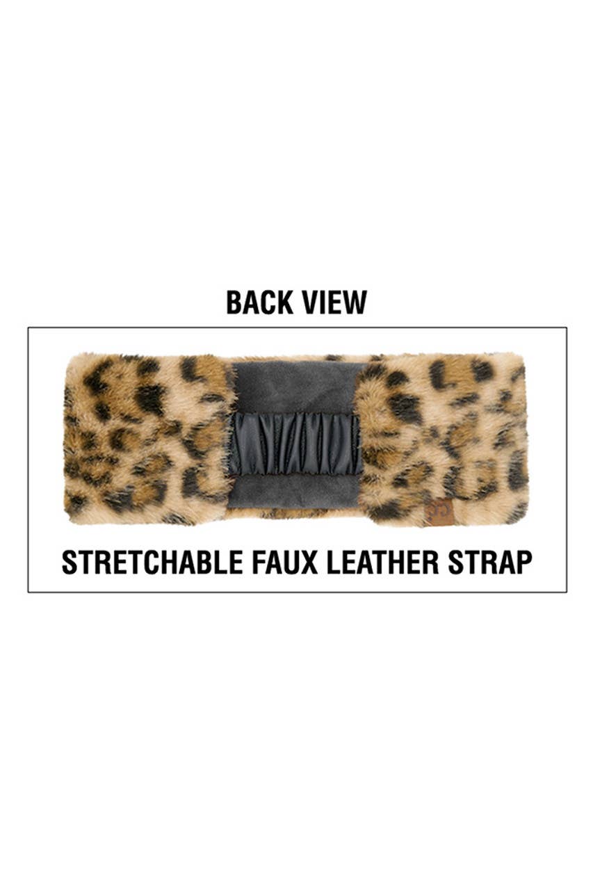 Oblige by G - Vendita all'ingrosso Fascia per capelli - Donna - Cinturino in finta pelle elasticizzato HWE-01698