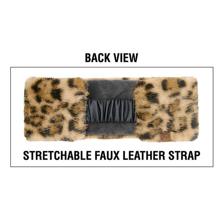 Oblige by G - Vendita all'ingrosso Fascia per capelli - Donna - Cinturino in finta pelle elasticizzato HWE-01698