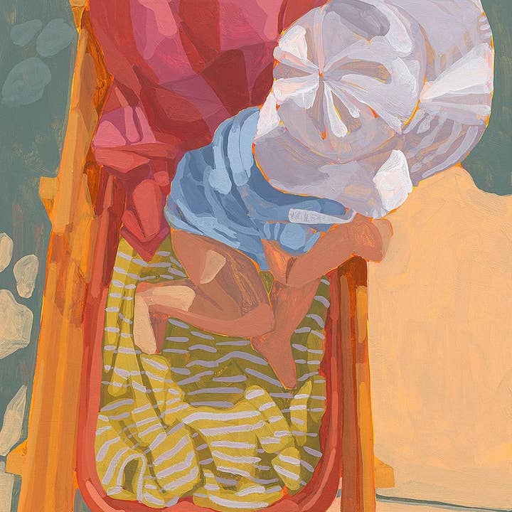 Katherine Corden Art - Wholesale Art Print - Summer Wheels Print