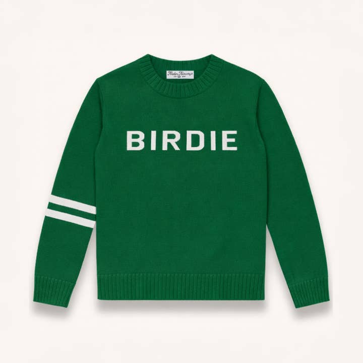 El Suéter Birdie: Verde Irlandés para venta al por mayor de Foxden Fairways