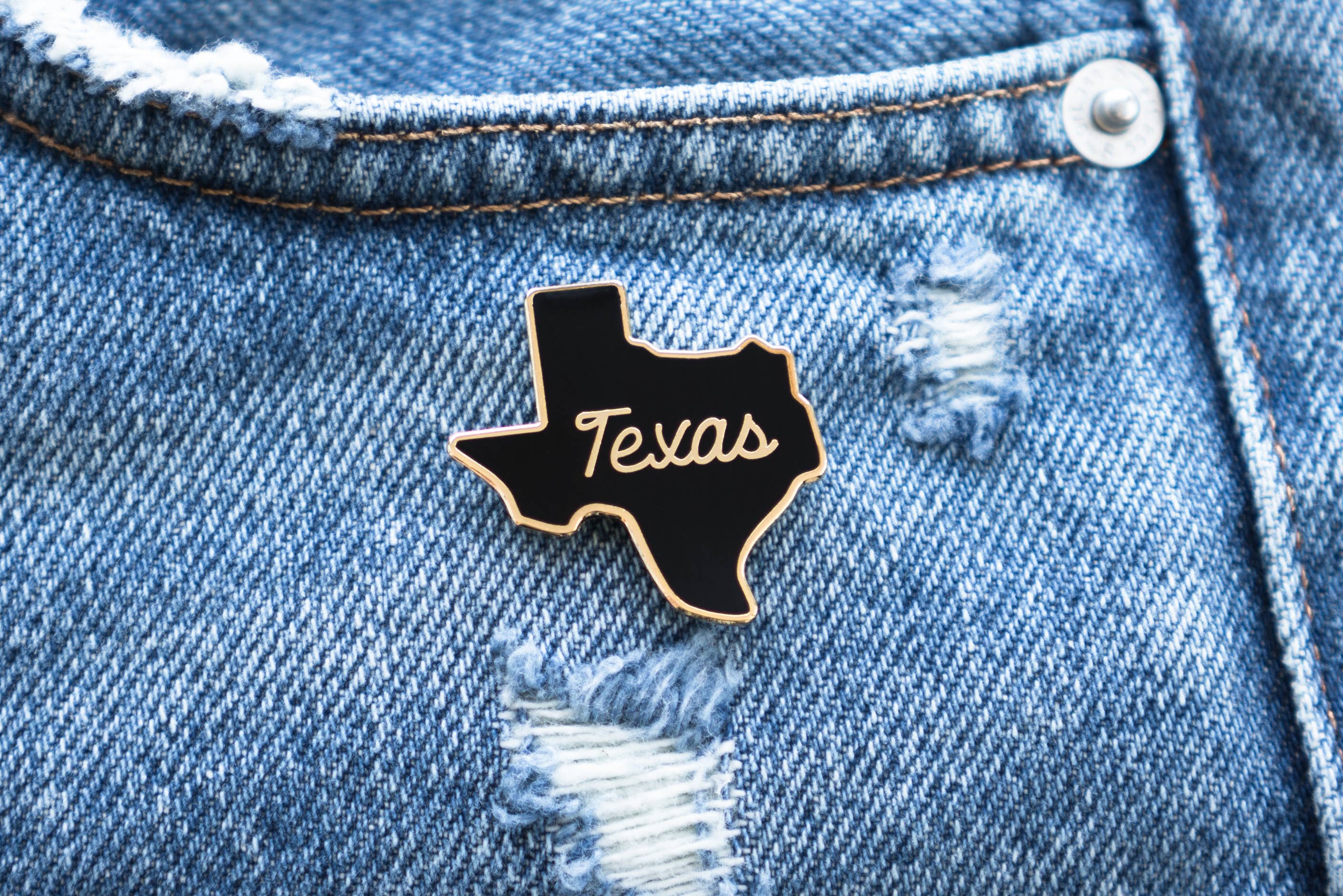 Everyday Olive - Wholesale Lapel Pin/Button - Texas Pin