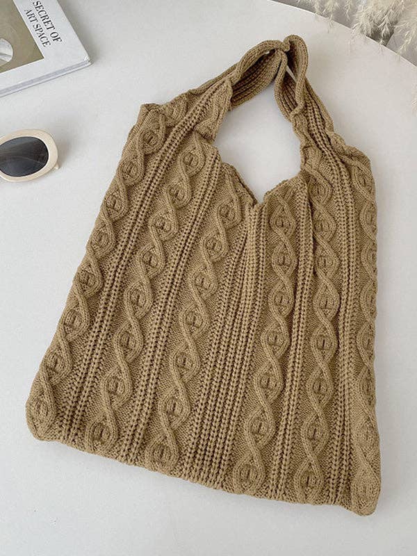 UZ Wholesale Store – Großhandel Tragetasche – Damen – Einfarbige gewebte Handtaschen10