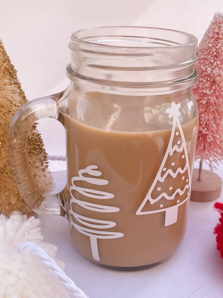 Christmas Trees Mug for wholesale by Painted Peaches Co