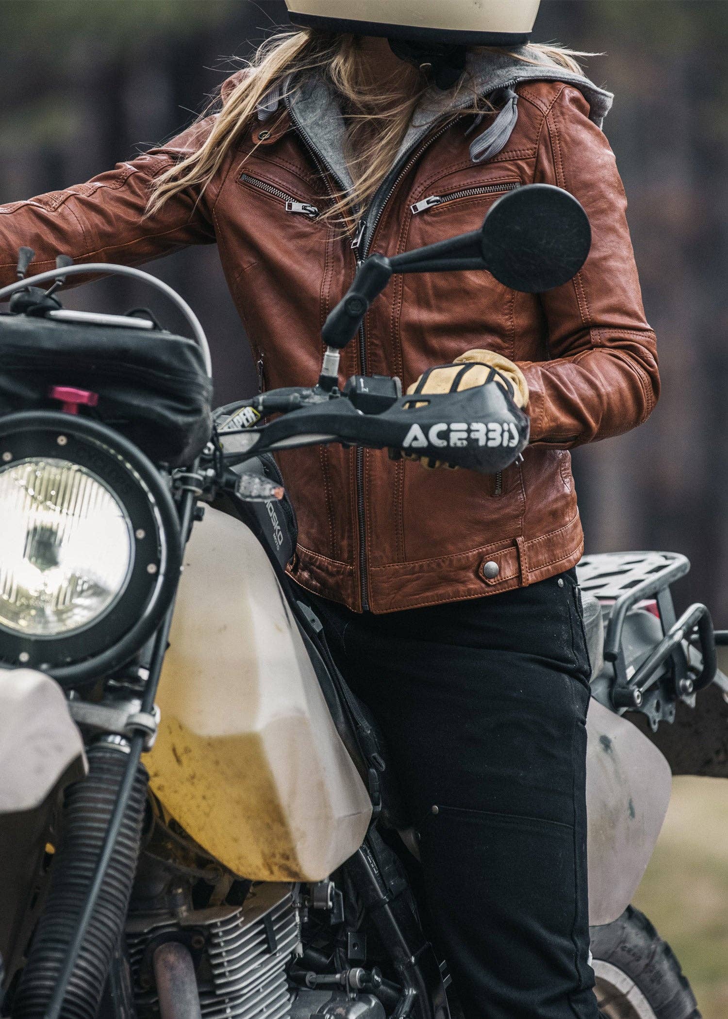 Iron & Resin - Vente Veste en cuir – femme - Veste Topanga pour femme6