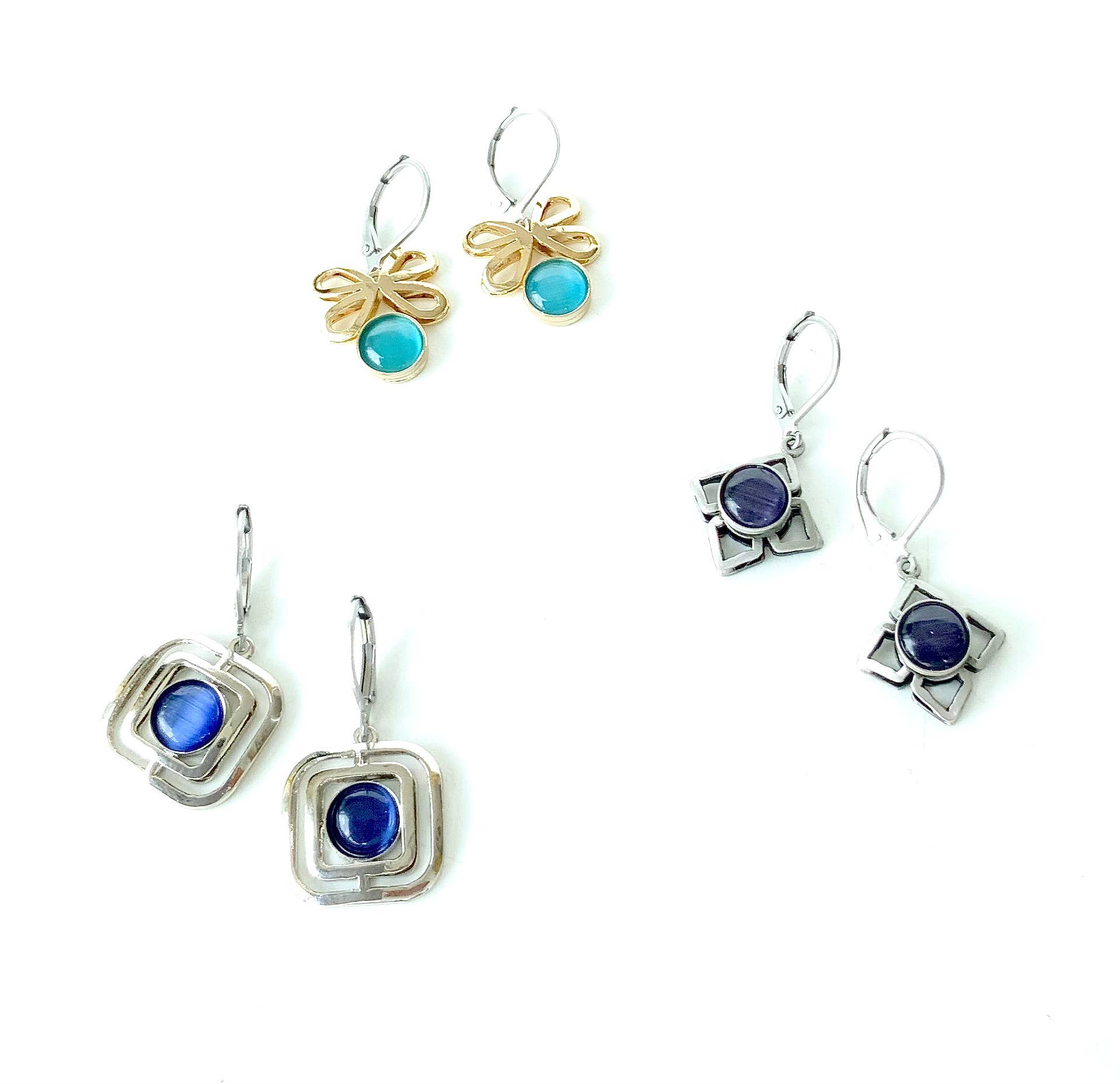 Christophe Poly / Crono Design - Wholesale Dangle Earrings - EARRINGS (X) - Lever Back Earrings24