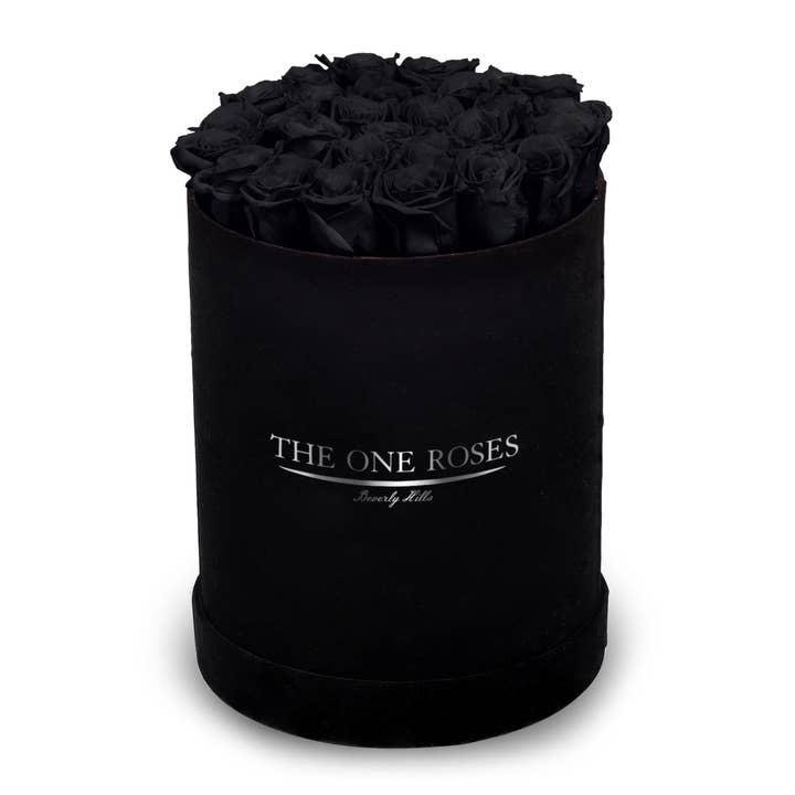 Plat en daim | Premium Black Box pour la vente par The One Roses