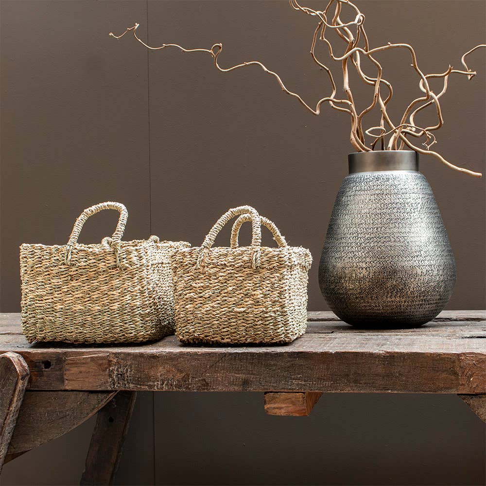 EARTHWARE – wholesale Basket – Seagrass basket Erika M2