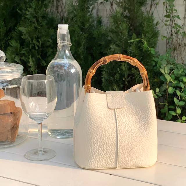 Pretty Persuasions – Mala com alça superior – Mulher por atacado – Bolsa Transversal com Alça Superior de Bambu e Necessaire13