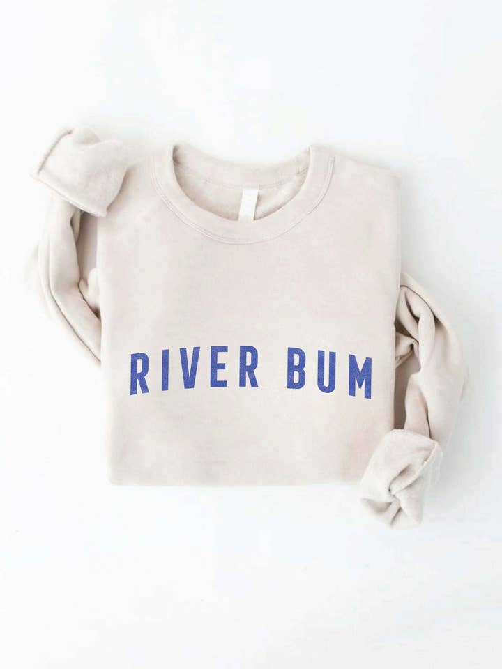 RIVER BUM Graphic Sweatshirt for wholesale by OAT COLLECTIVE