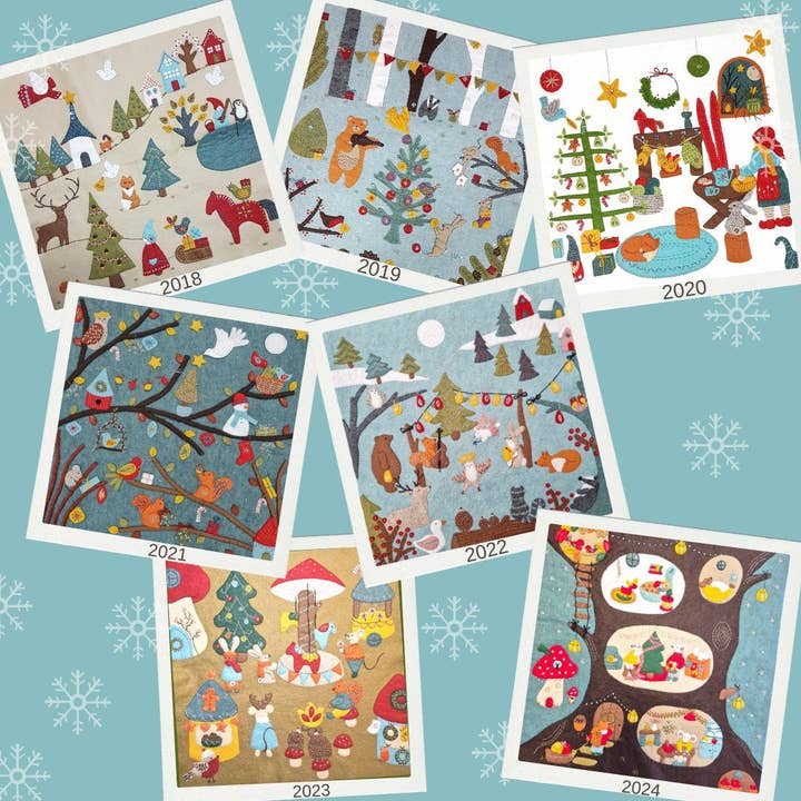 Corinne Lapierre Limited - Wholesale Craft Sewing Kit - 2025 Crafter's Advent Calendar 1