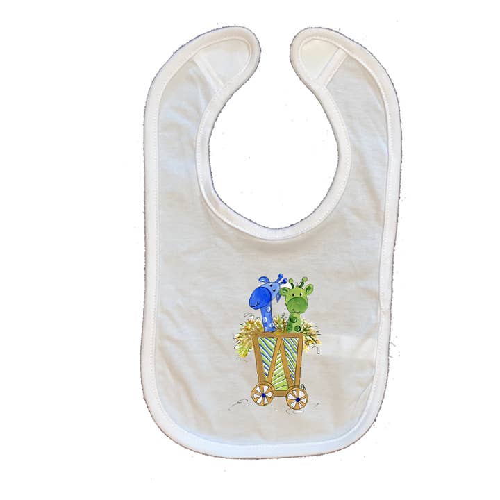 Cotton Infant Bib - Charm Addition for wholesale by Designs By Beverly, LLC