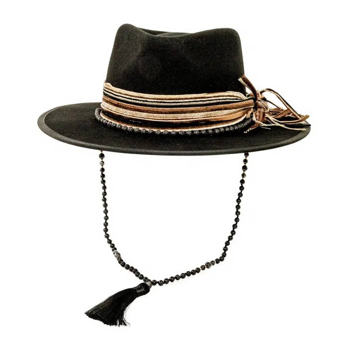 American Hat Makers - Wholesale Fedora - Women's - Tear Drop Wool Felt Hat - Style Moonshine8