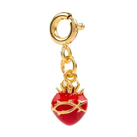 SACRED HEART CHARM for wholesale by Charmed By The Crowns