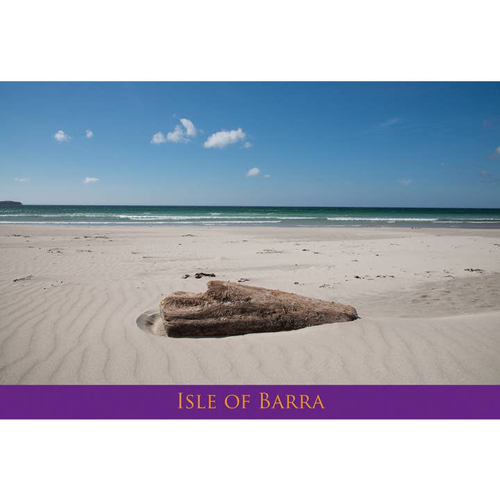 Lille postkort Isle of Barra for engroshandel hos Island Blue Publishing