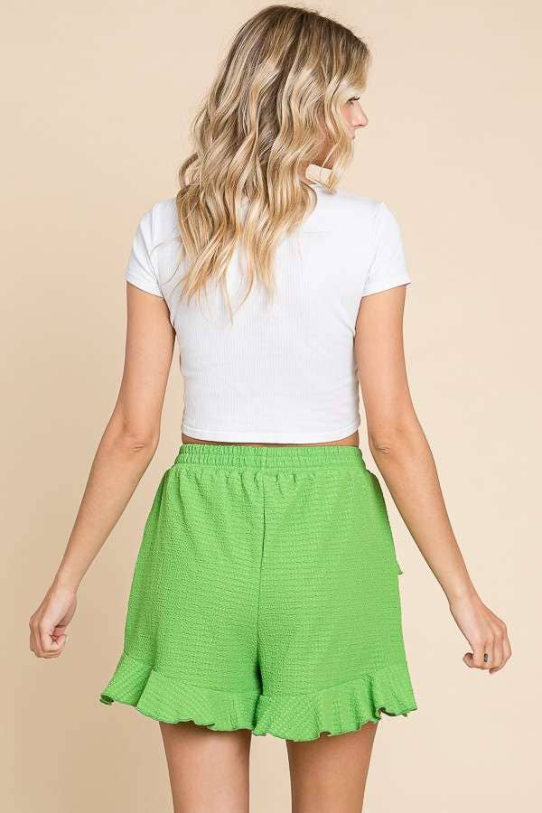 Culture Code – Calções – Mulher por atacado – CJP1560A - CALÇÕES COM FOLHO LARGO2