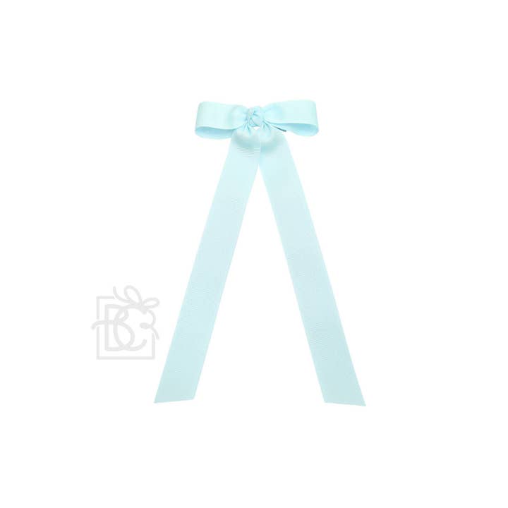 Beyond Creations, LLC - Wholesale Hair Bow - Kids - FLAT BOW W/ 7" STREAMERS ON ALLIGATOR CLIP10