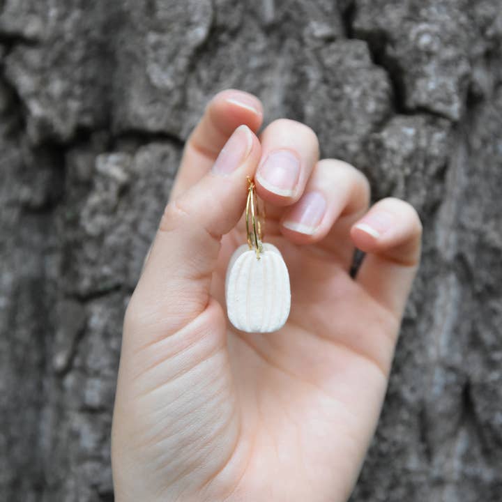 KaoLee Shop - Wholesale Dangle Earrings - Pumpkin Hoop5