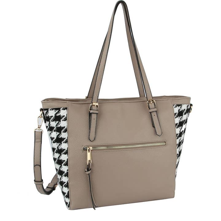 Handbag Factory Corp - Wholesale Tote Bag - Women's - Women's Tote Bag with Wallet - 100% Vegan Leather