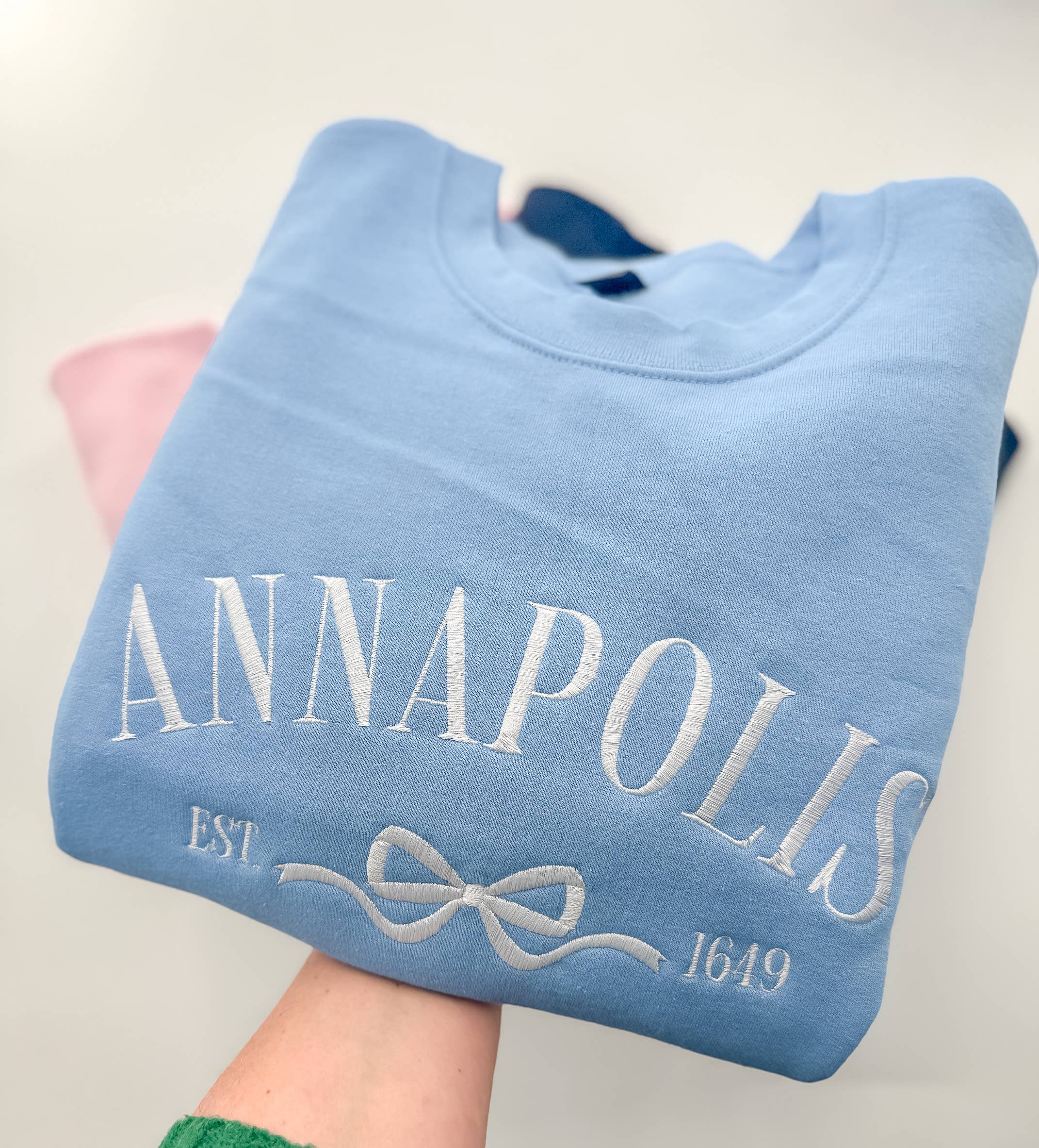 Bash - Wholesale Graphic Sweatshirt - Women's - Custom Embroidered Sweatshirt, Custom Merchandise, Tourism5