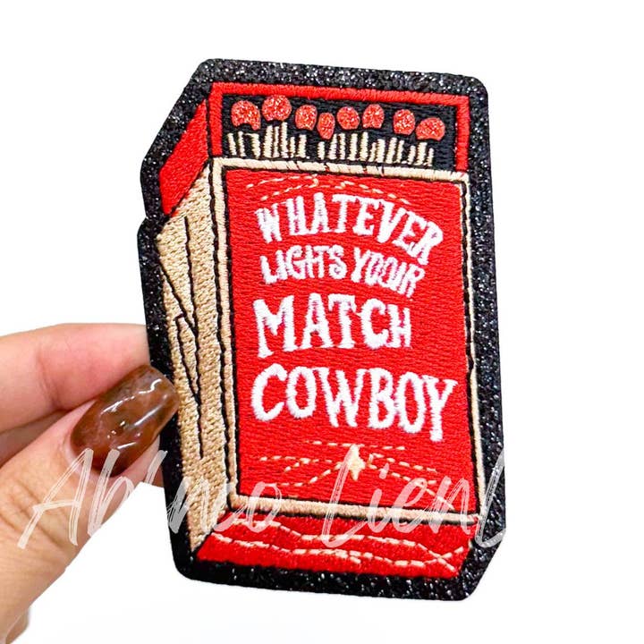 ABLNco - Wholesale Patch - Cowboy Matches Retro Western Patch0
