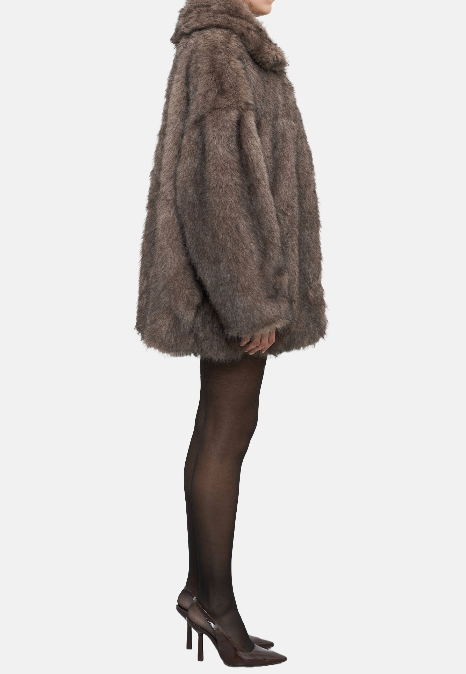 Ricano - Vente Veste – femme - Veste en fausse fourrure Lorenza pour femme7