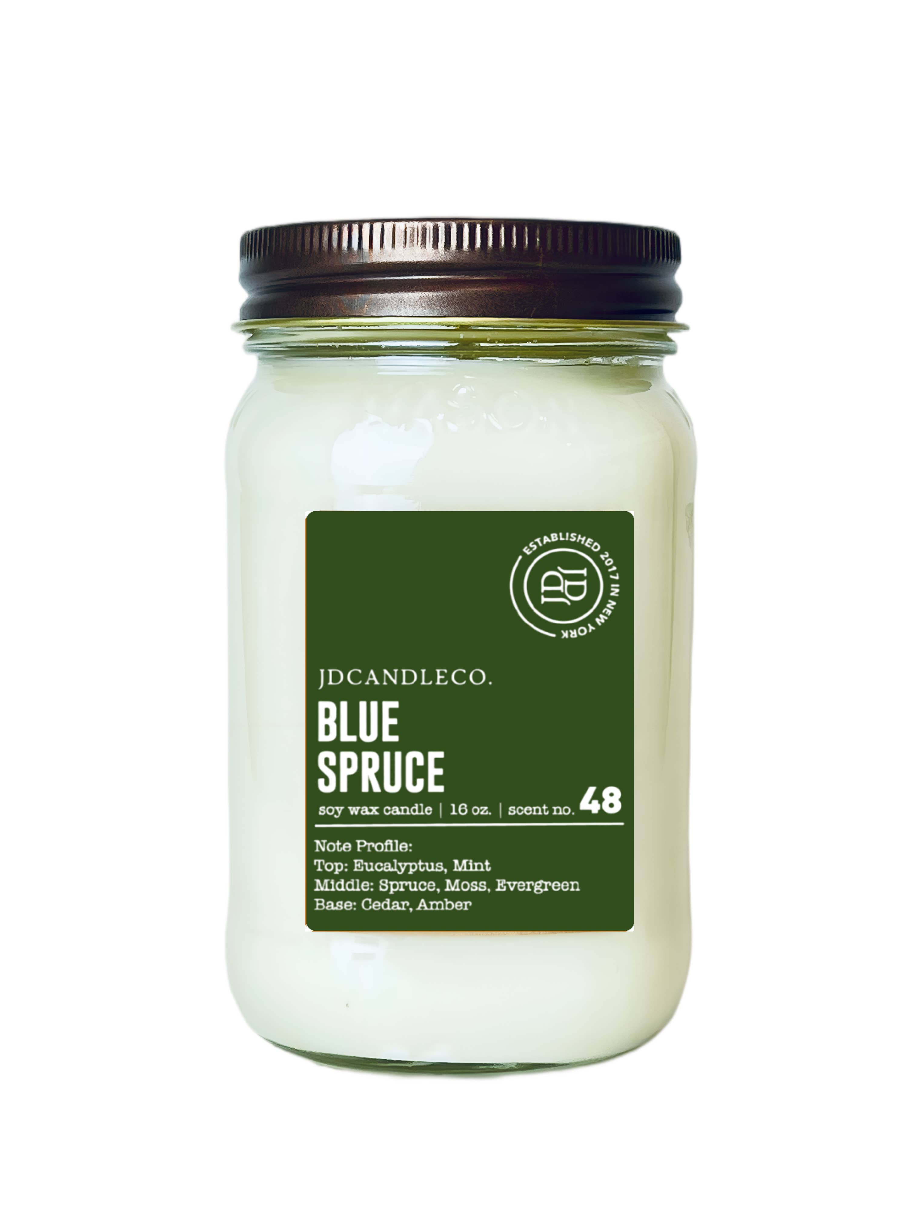 JD Candle Co. - Wholesale Jar/Filled Candle - Holiday 16 oz Mason Jar Candles4