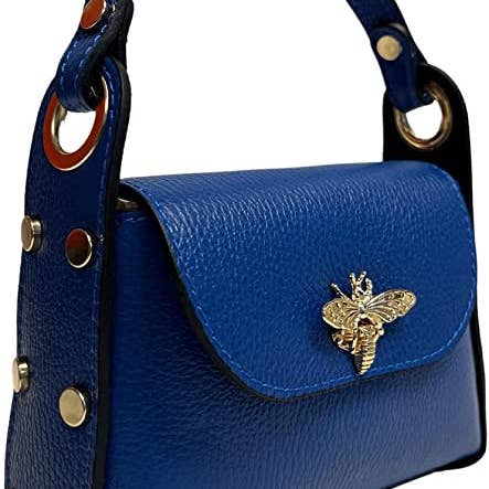 Cassette Barcelona - Wholesale Handtas met handvat - Dames - Cassette - L'Abeille Tas Blauw