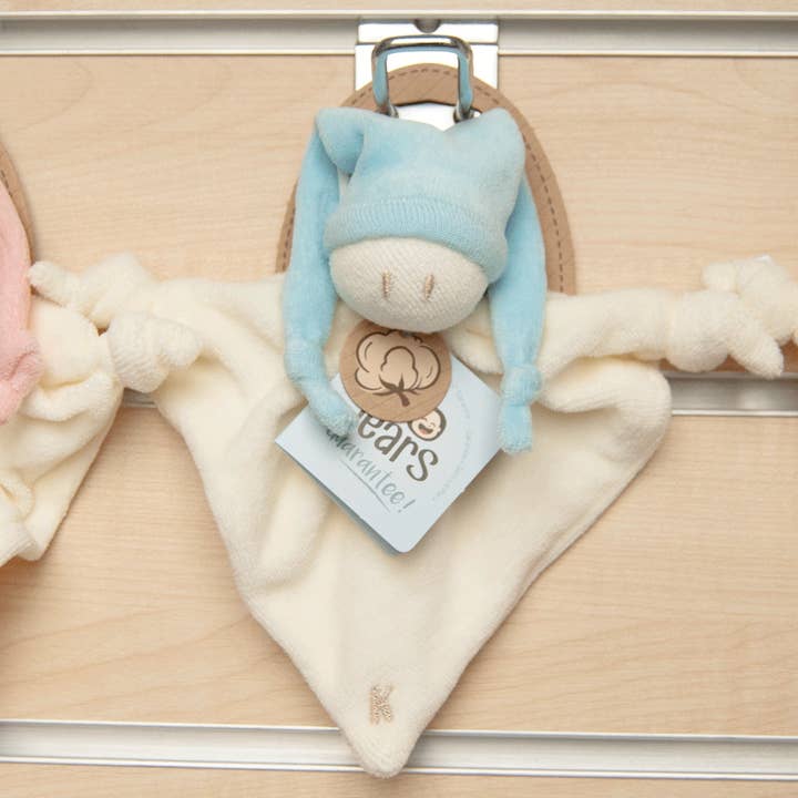 Keptin-Jr - Venta al por mayor Mantita de seguridad - Bebés - Little Zmooz Heavenly Blue, mantita de apego para bebés2