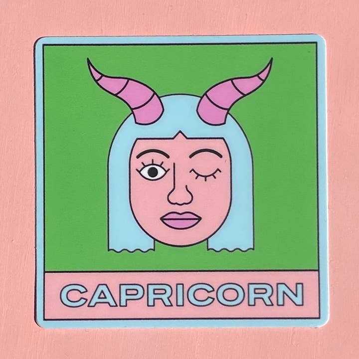 Capricorn Sticker for wholesale by YEAHYELHSA