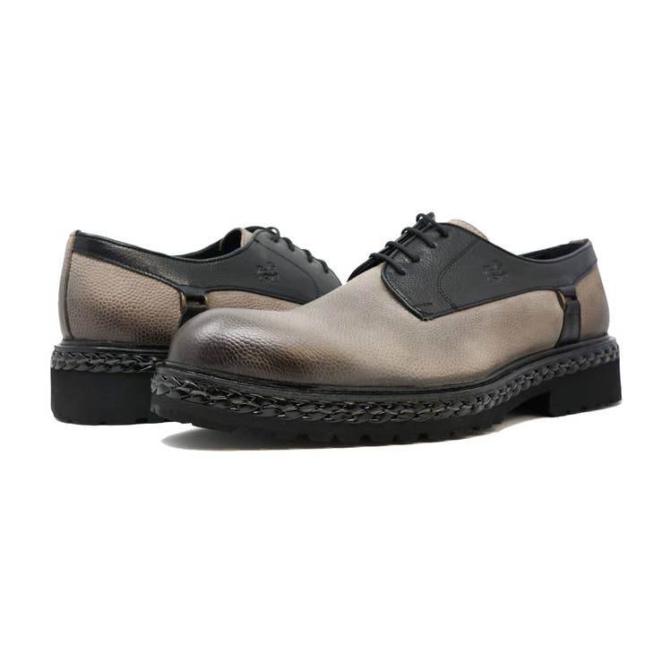 Man Shoes 100% leather 75507. Heracles - Mink Nubuck for wholesale by Paul Branco