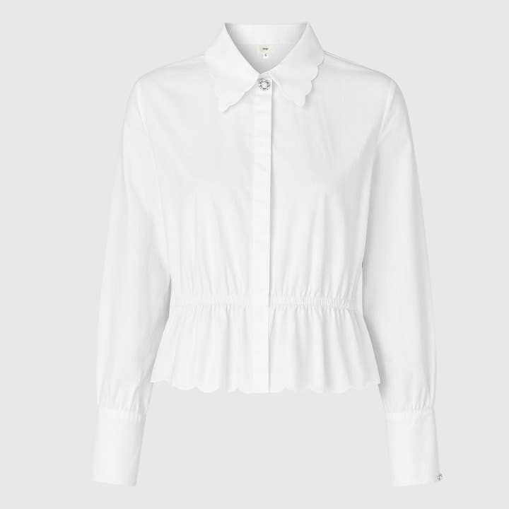 SANAMA SHIRT white and other Purchase Wholesale white buttons. Free Returns & Net 60 Terms on Faire trending on Faire.