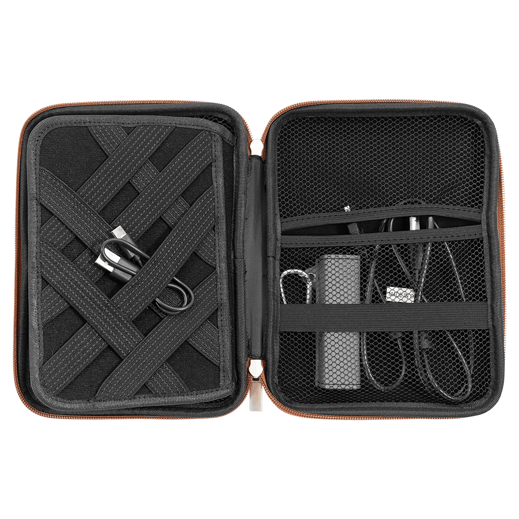 The Rural Home - Wholesale Cord Holder - 8 1/2" x 6" x 1 3/4" Custom Leatherette Cord Organizer Case6