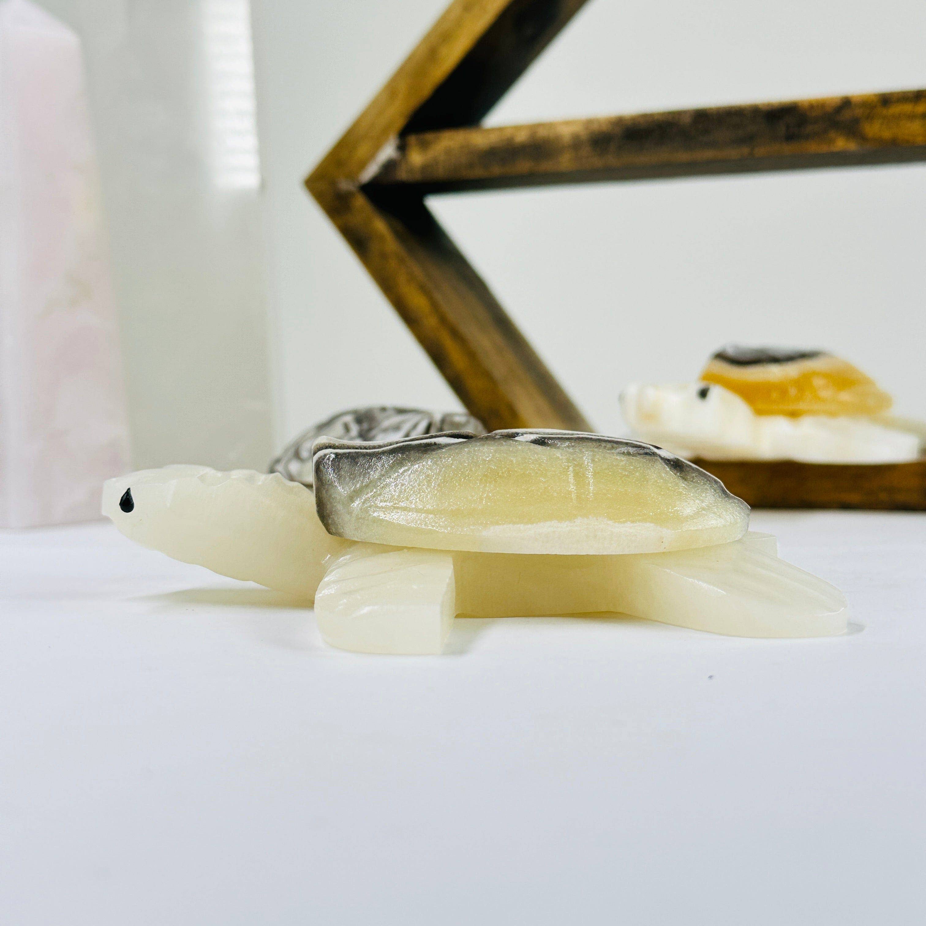 Rock Paradise - Wholesale Decorative Figurine - Mexican Onyx Crystal Turtle4