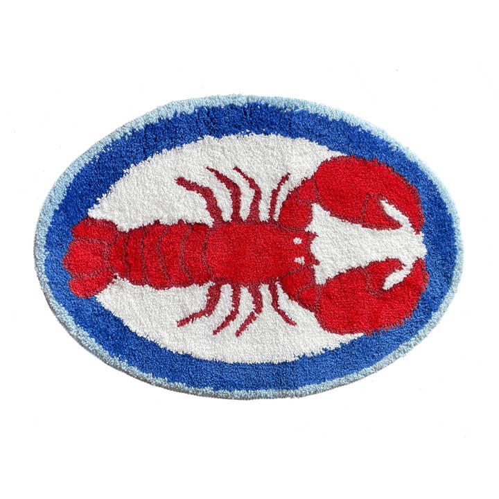 Lobster Bath Mat for wholesale by Harriet Says Hi