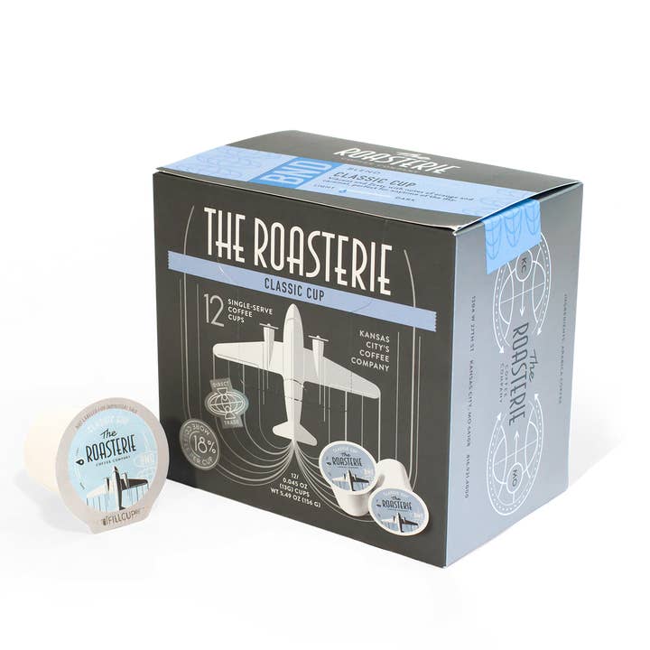The Roasterie - Wholesale Ground Coffee - Classic Cup Cafe Blend Single Serve