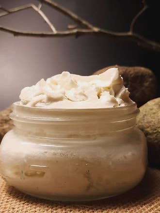 Cedar & Sea Salt Body Butter for wholesale by Kairós Homestead