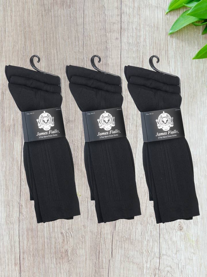 Isadora, Tipi toe, & James Fiallo – wholesale Socks – Men's – Men's James Fiallo 3 Pack Colored Athletic Dress Crew Socks6