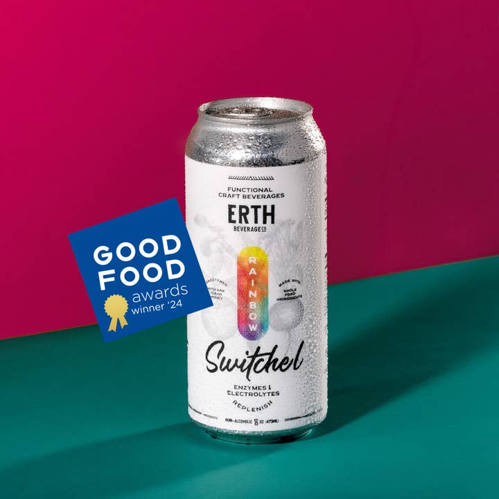 ERTH Beverage Company - Wholesale Soda/Carbonated Drink - Rainbow Sparkling SwitchelÂ