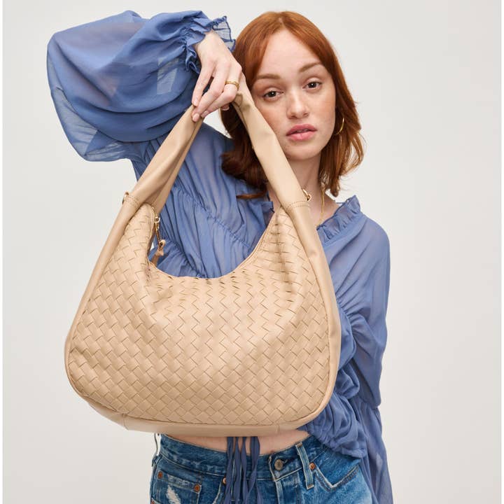Urban Expressions - Wholesale Shoulder Bag - Women's - Maira Woven Hobo16