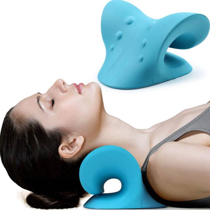 VIGOR - Wholesale Fitness Equipment - Natural Neck Stretcher Pain Relief Shoulder Stretcher Cervic