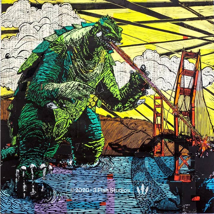 3 Fish Studios – Engroshandel Kunsttryk – Gamera Digital Print