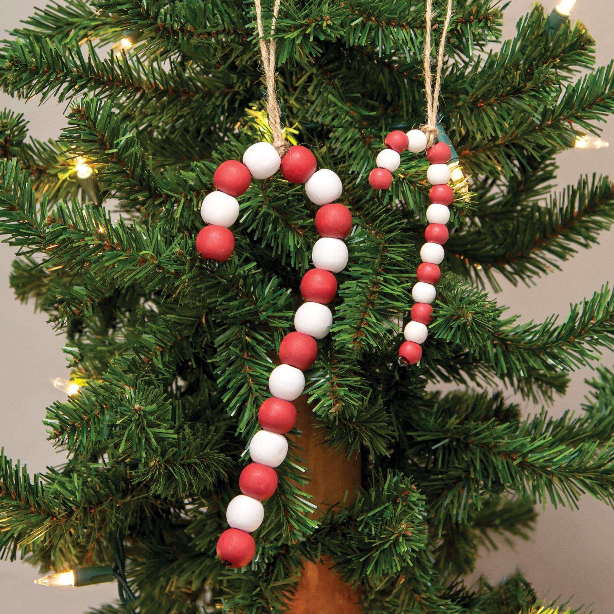 Col House Designs - Vendita all'ingrosso Decorazione - Grande ornamento in legno a forma di bastoncino di zucchero2