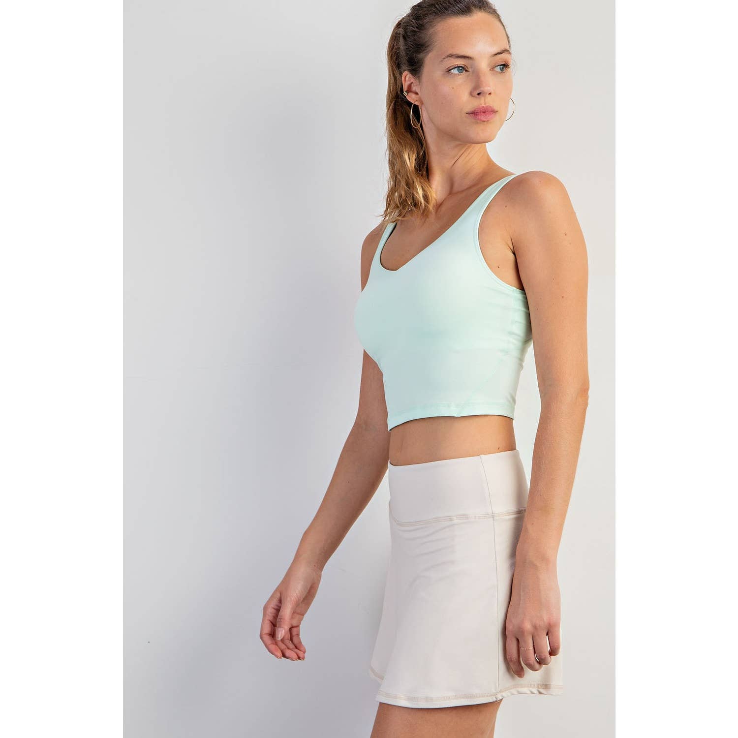 Rae Mode - Wholesale Athletic Top - Women's - V NECK YOGA TOP77