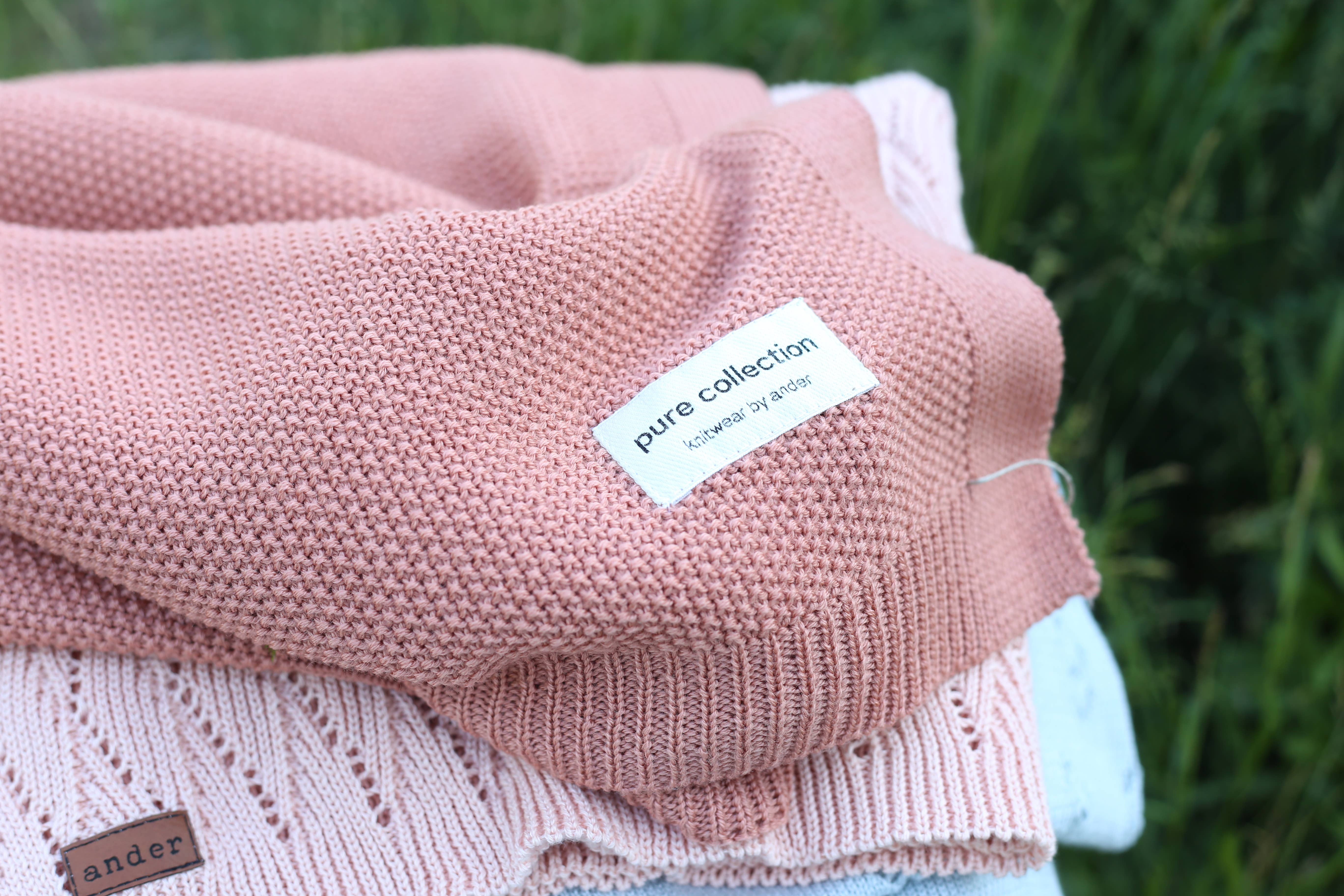 Ander – wholesale Bedding blanket – Kids & Baby – 100% merino wool baby blanket - knitted ABACO1