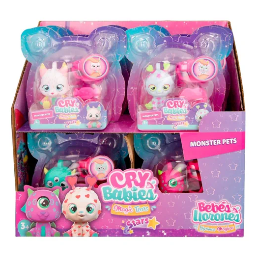 KIDDY-MOOV – wholesale Figurine toy – Kids – Cry Babies Magic Tears Stars Monster Pet Blister IMC Toys +0