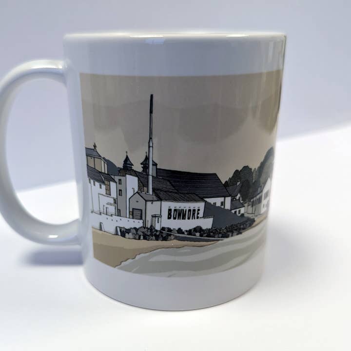 Islay Distllleries Mug for wholesale by Turadh Design Co.