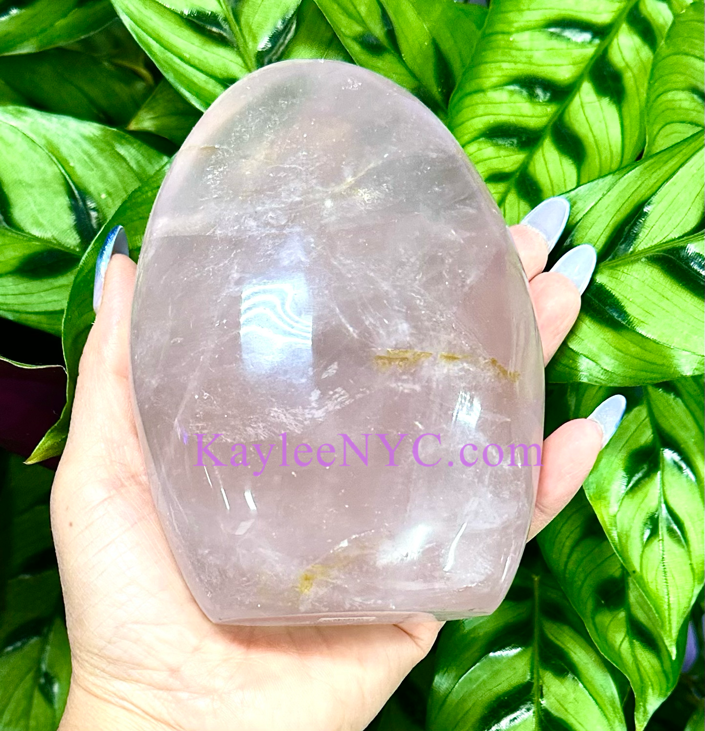 KayleeNYC - Wholesale Spiritual Stone/Crystal - Natural Rose Quartz Crystal Freeform Freeform7